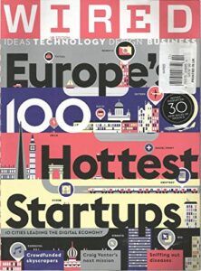 wired magazine, europe's 100 hottest startups, 2013 ~
