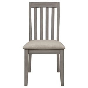 Coaster Furniture Nogales Slat Back Coastal Grey (Set of 2) Side Chair 109812