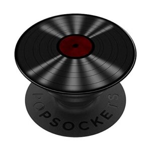 retro vinyl record lp art design popsockets swappable popgrip