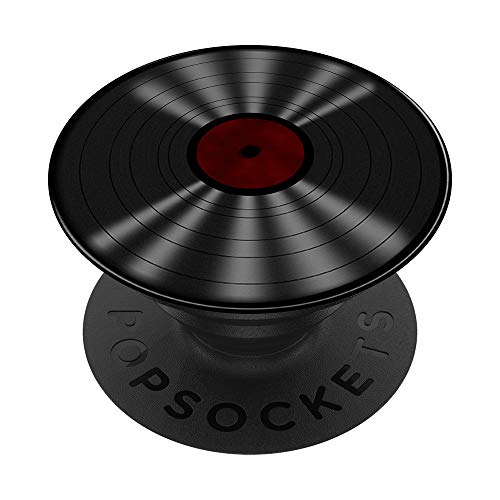 Retro Vinyl Record LP Art Design PopSockets Swappable PopGrip