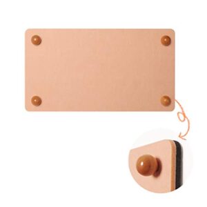 wall decoration pink double-layer contrast color thick felt board, suitable for background, company message board 9.818.1 in