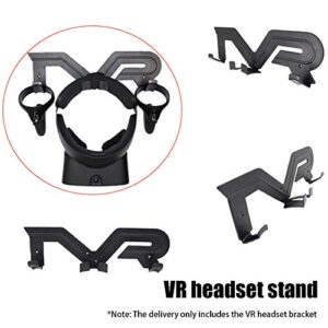 VR Headset Stand,VR Wall Mount Stand Hook,Universal Headset Storage Rack Holder,VR Headset Touch Controller Display Holder for Viv e/Playstatio n VR/OculusRift S/OculusQuest