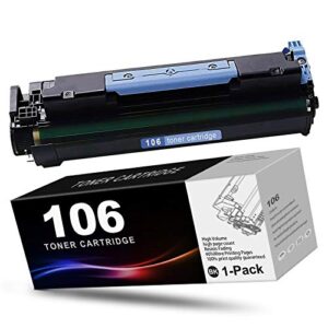 1-pack black compatible 106 toner cartridge replacement for canon imageclass mf6595 mf6595cx mf6530 mf6540 mf6590 mf6550 mf6560 6580 printer toner cartridge