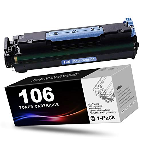 1-Pack Black Compatible 106 Toner Cartridge Replacement for Canon ImageCLASS MF6595 MF6595CX MF6530 MF6540 MF6590 MF6550 MF6560 6580 Printer Toner Cartridge