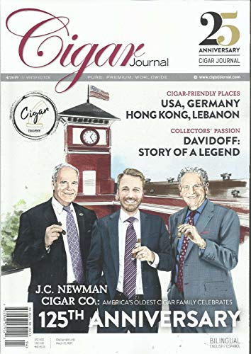 CIGAR JOURNAL MAGAZINE 125th ANNIVERSARY WINTER EDITION APRIL, 20th 2020