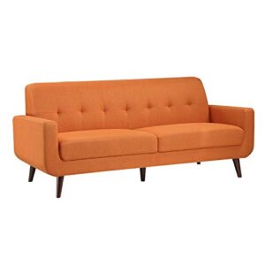 lexicon linville living room sofa, orange