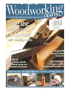 wood working crafts magazine, issue 42 august 2018