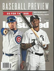 sports illustrated magazine, baseball preview 20 for the 20s spring, 2020
