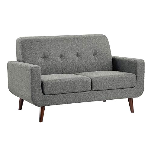 Lexicon Linville Living Room Loveseat, Gray