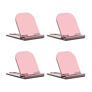 imeilee cell phone stand 4 pack phone holder adjustable foldable tablet stand compatible with iphone 11/11 pro/11 pro max/xs max/xr/xs/x galaxy s10/s9/s9 plus/note 9 google pixel and more