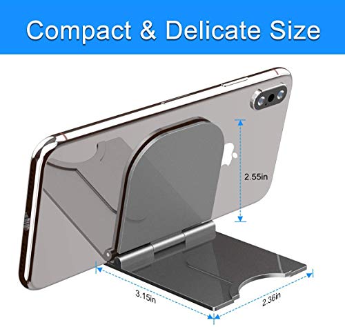 imeilee Cell Phone Stand 4 Pack Phone Holder Adjustable Foldable Tablet Stand Compatible with iPhone 11/11 Pro/11 Pro Max/Xs MAX/XR/XS/X Galaxy S10/S9/S9 Plus/Note 9 Google Pixel and More