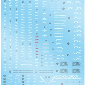 Decals Decal for Hobby MG Deathscythe 1/100 Scale