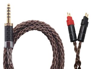 kk cable ii-so replacement audio upgrade cable compatible for hd420 hd430 hd525 hd545 hd565 hd650 hd600 hd580 headphones. 4.4mm male balanced plug. ii-so (1.5m(4.9ft))