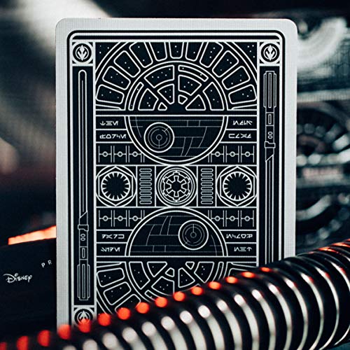 theory11 Star Wars Playing Cards Silver Edition - Dark Side (Grey)