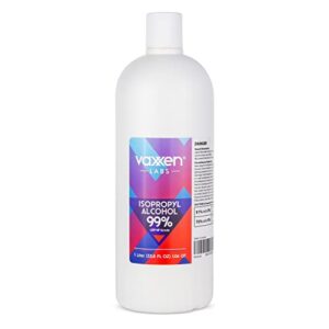 isopropyl alcohol 99% (ipa) made in usa - usp-nf grade - 99 percent concentrated rubbing alcohol (1 liter)