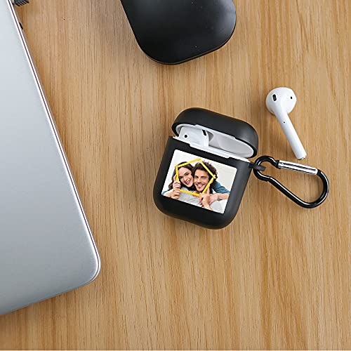 Zakally Personalized Custom Airpod Case Protective Cover Holder Compatiable with AirPods 1st/2nd (sty1)