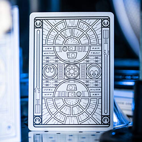 theory11 Star Wars Playing Cards Silver Edition - Light Side (White)