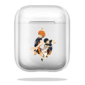case cover haikyuu ii compatible with airpod pro airpods anti scratch shockproof charm