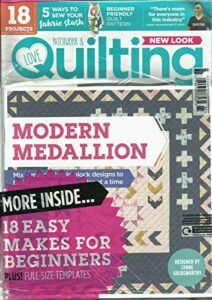 love patchwork & love quilting, issue, 2020 issue # 85 (all free gifts included