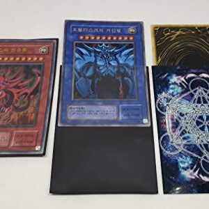 Yugioh Card Sleeves - Black Magical Circle - 50ct