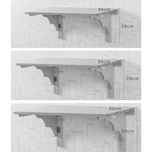 MTYLX Table,Desk,Solid Wood Floating Computer Desk,Multi-Function Wall Mount Writing Desk,Dining Table Against Wall,Strong and Environmentally Friendly,604029Cm,604029Cm