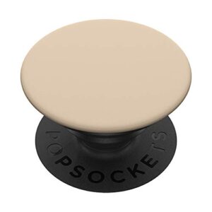 light orange brown solid simple plain hex # ead6bd popsockets grip and stand for phones and tablets
