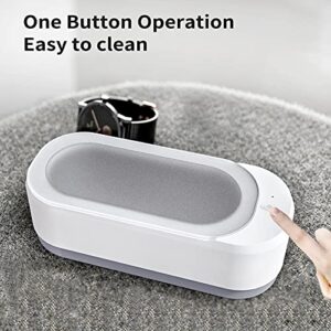 Ultrasonic Jewelry Cleaner, Portable Professional Ultrasonic Cleaner for Cleaning Jewelry Eyeglasses Watches Shaver Heads