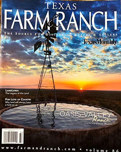 TEXAS FARM & RANCH, WINTER 2018 VOL. 86