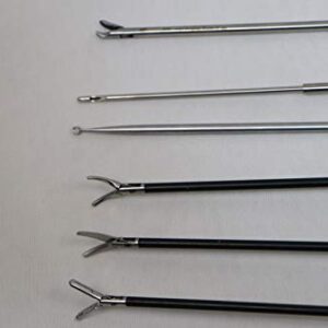Laparoscopy Grasper Dissector Needle Holder Practicing Instruments Set 5mm-6Pc