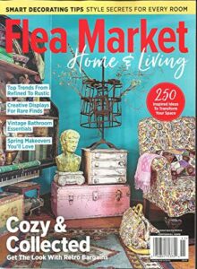 flea market home & living magazine, cozy & collected special issue, 2020