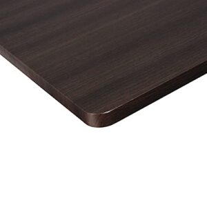 VWINDESK Wooden Material 80 inch MDF Desktop or Tabletop Only, Matching with Electric Adjustable Standing Desk Frame,with 80mm gromment Holes,Graphite Color(80" x 30" x 1")