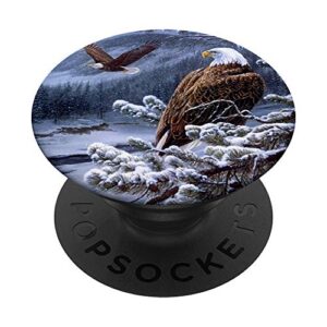 eagle bald americain eagles lovers gift popsockets grip and stand for phones and tablets