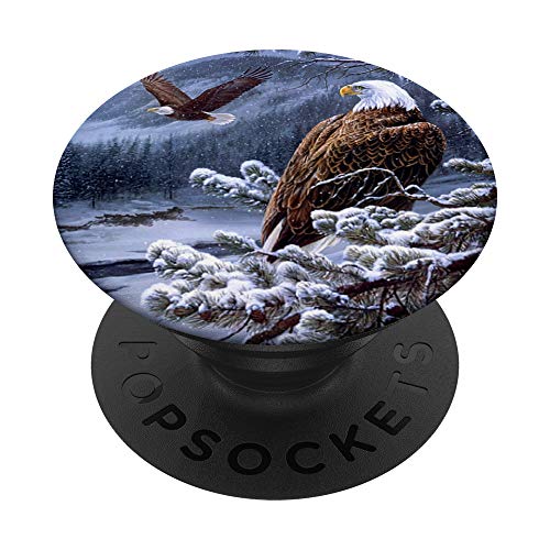 Eagle Bald Americain Eagles lovers Gift PopSockets Grip and Stand for Phones and Tablets