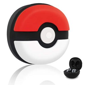 cute cover for galaxy buds live case(2020)/galaxy buds pro case(2021)/galaxy buds 2 case(2021), 3d cartoon funny design silicone protective cover for samsung buds pro&buds 2&buds live charging case