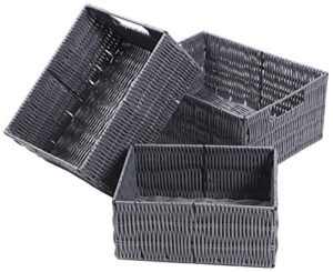 elevon balancefrom handmade storage baskets organizer bins, set of 3