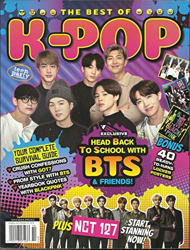 THE BEST OF K-POP MAGAZINE, HEAD BACK TO SCHOOL WITH BTS & FRIENDS ! ISSUE, 2019