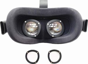 vr prescription lenses for oculus quest 2/1/ rift s virtuclear lens inserts portect vr helmet lens frame optical customization (-4.00 to -6.00)