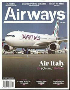 airways magazine, air italy in qatari motion july, 2018 vol. 25 no. 05# 269