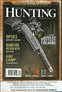 petersen's hunting magazine, annual gear guide, 2020 optics buyer's guide