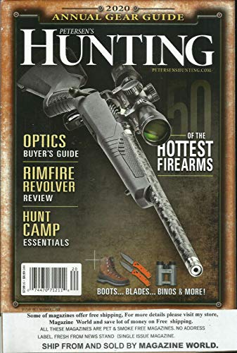 PETERSEN'S HUNTING MAGAZINE, ANNUAL GEAR GUIDE, 2020 OPTICS BUYER'S GUIDE