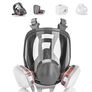 15 in1 full face large size reusable respirator,widely used in organic gas,paint spary, chemical,woodworking,same as 6000 7800 ff-400 6000din v-series(for 6800 respirator)
