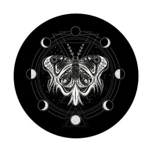 Moon Phases Moth - Blackcraft Clothing Gift PopSockets Grip and Stand for Phones and Tablets