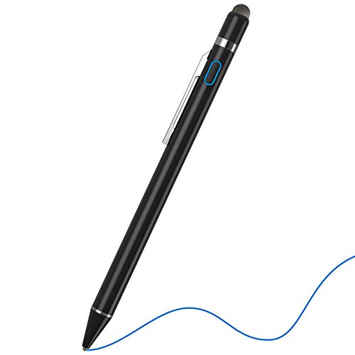 Stylus Pens for Touch Screens, NTHJOYS Universal Fine Point Stylus for iPad, iPhone, Samsung, iOS/Android Smart Phone and Other Tablets, Active Stylus Stylist Pen Pencil for Precise Writing/Drawing