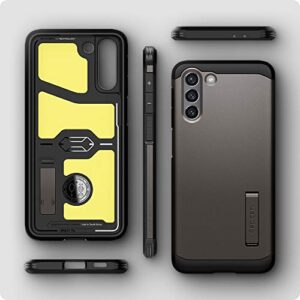 Spigen Tough Armor [Extreme Protection Tech] Designed for Galaxy S21 Case (2021) - Gunmetal