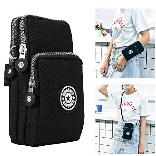 Lightweight Roomy Pockets Smartphone Bag Purse Wallet Crossbody Bag for iPhone SE 2020 iPhone 13 iPhone 12 Mini 11 Pro Max XR XS Max Google Pixel 6 5a 4a 5G 4