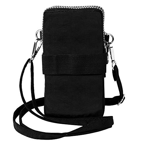 Lightweight Roomy Pockets Smartphone Bag Purse Wallet Crossbody Bag for iPhone SE 2020 iPhone 13 iPhone 12 Mini 11 Pro Max XR XS Max Google Pixel 6 5a 4a 5G 4