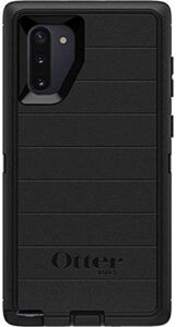 otterbox defender series rugged case for samsung galaxy note10 - case only - otterarmor microbial defense technology - bulk packaging - black