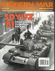 modern war, magazine, military history in the making november/december, 2018