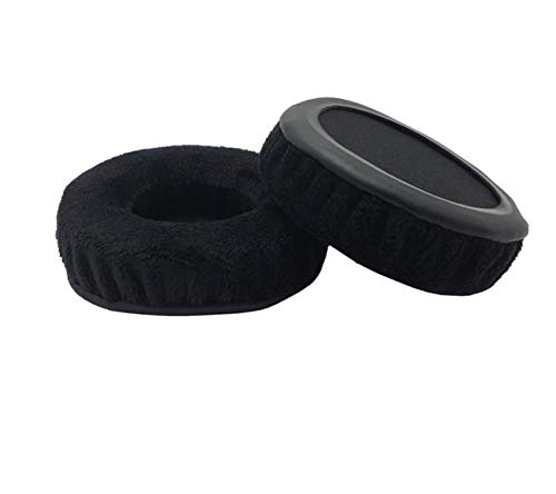 HD400 Ear Pads by AvimaBasics | Premium Foam Earpads Ear Pad Cushion Cover Repair Parts Replacement for SENNHEISER HD400, HD410 HD 400 HD 410 Headphones Headsets (1 Pair Black)