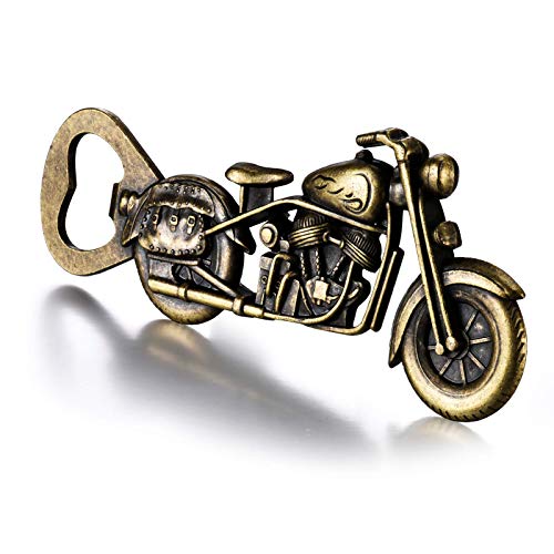 Beer Gifts for Men Dad Boyfriend Husband, Fathers Day, Gifts from Daughter Son Motorcycle Bottle Opener, Birthday Bikers Presents for Him Grandpa